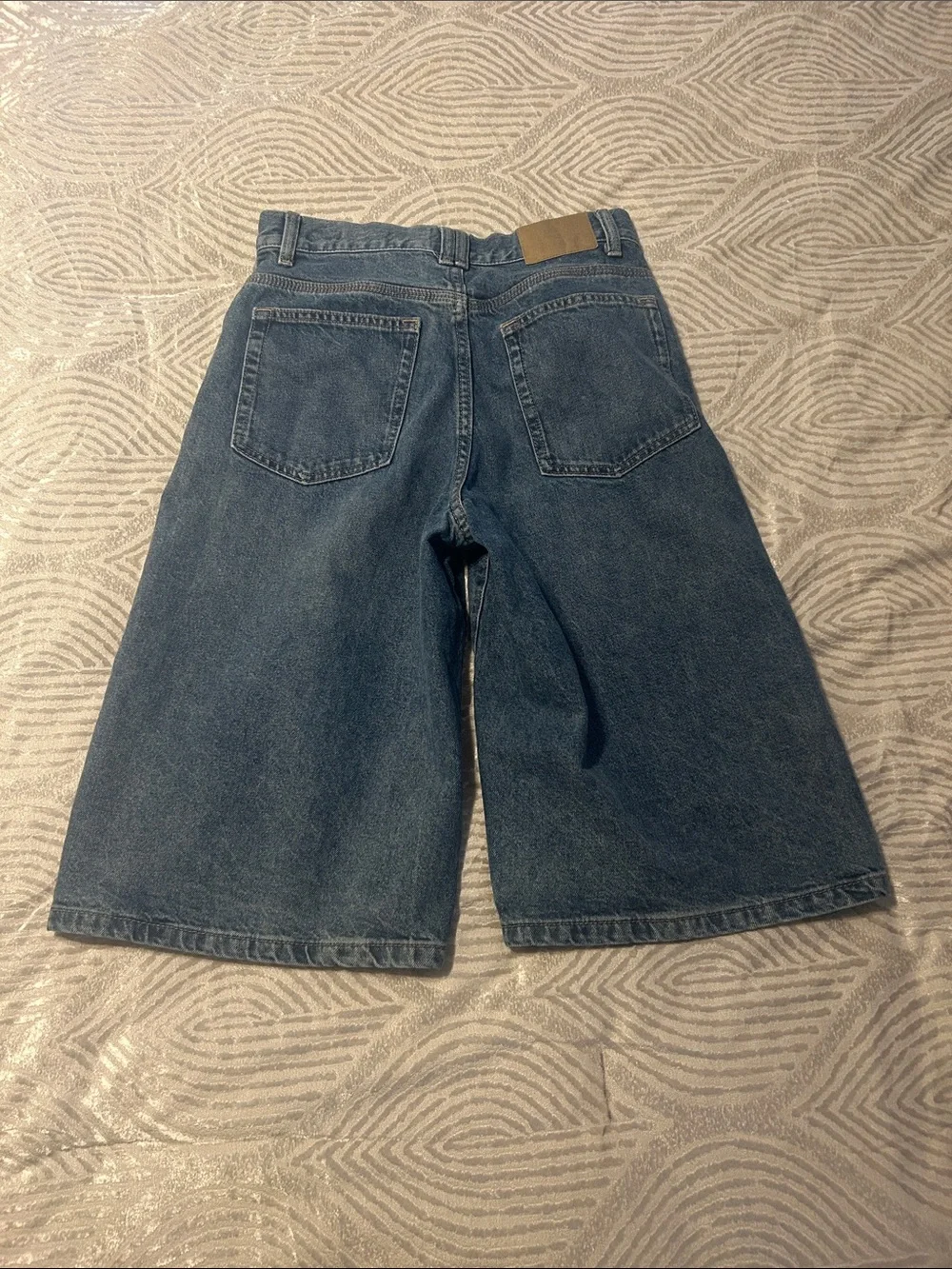 Cotton On Blue Baggy Denim Jort
